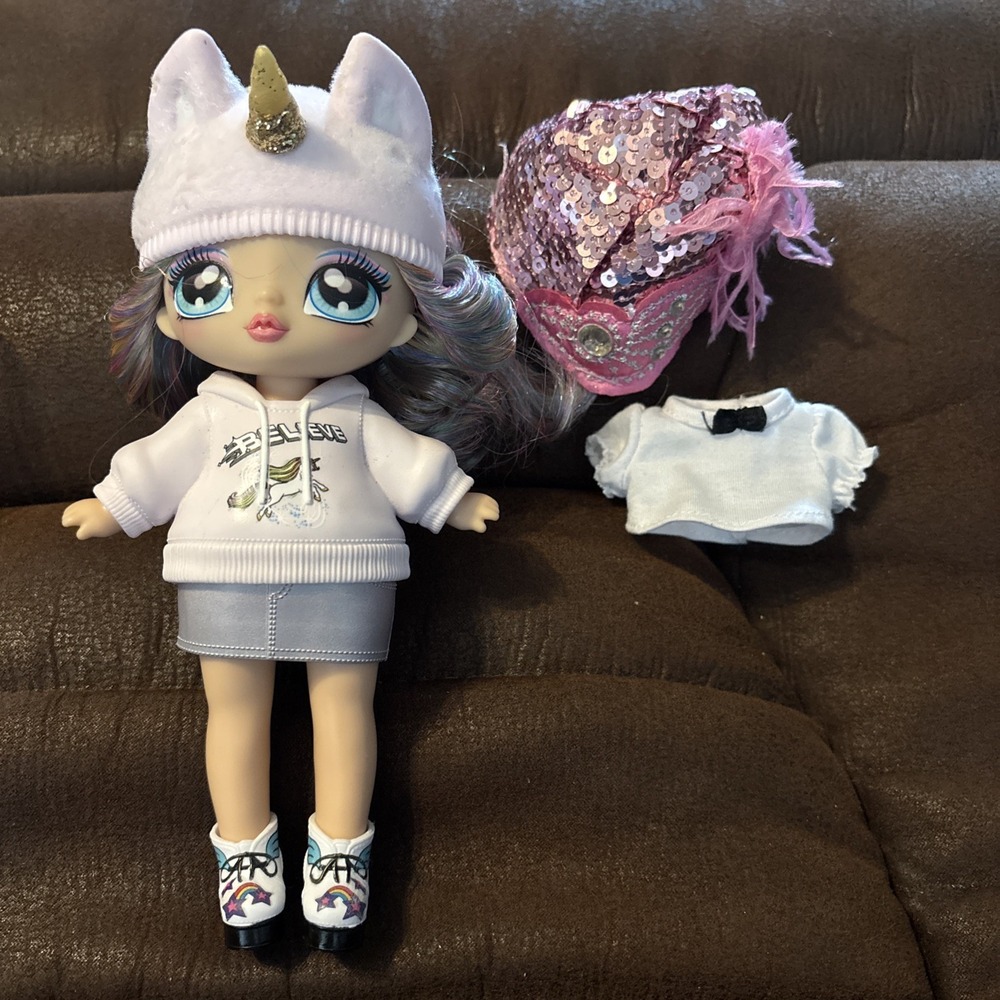 Britney Sparkles doll from the Na! Na! Na!  Surprise Unicorn Extra Clothes